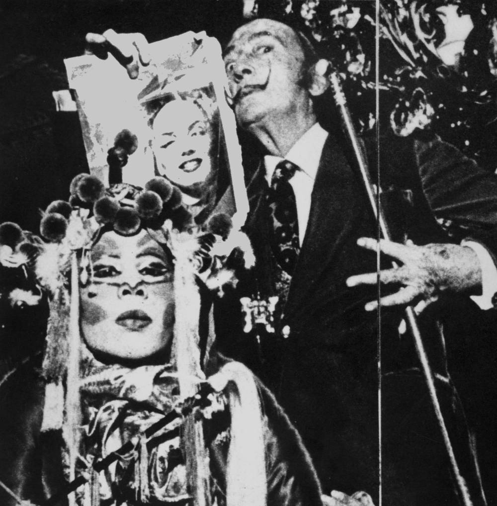  Steven Arnold, Dali, Kaisik, and Marilyn, 1974 