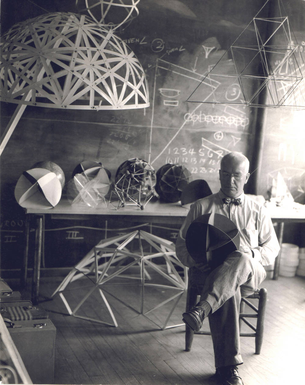  R. Buckminster Fuller , Black Mountain College, 1940s 