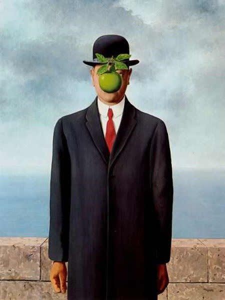 Rene magritte  the son of man  1964