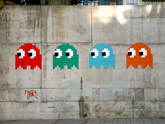  Space Invader, Street Art 