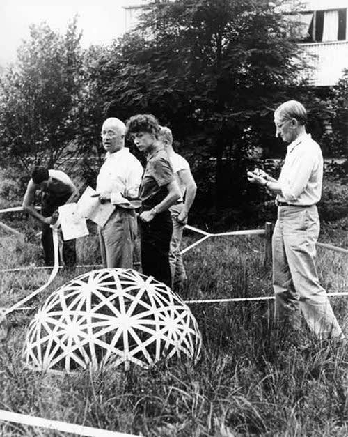  R. Buckminster Fuller, Model for Geodesic Dome, Black Mountain College, 1940s  