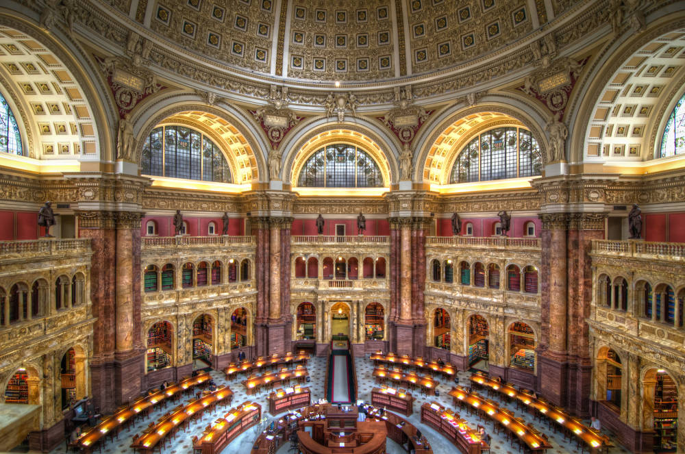  Paul J. Pelz, John L Smithmeyer and Edward Pearce Casey, Library of Congress Washington D.C., 1890 