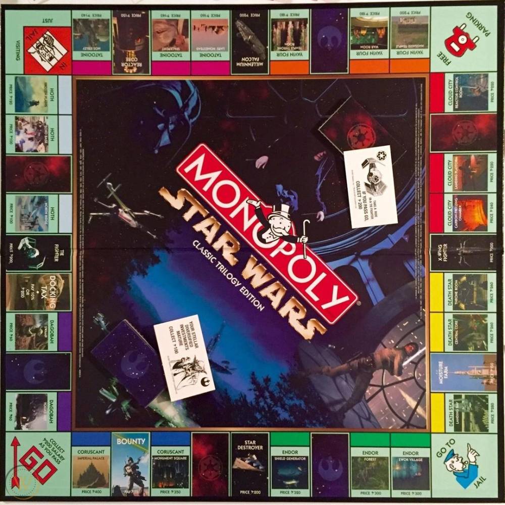  Monopoly , Star Wars Franchise 