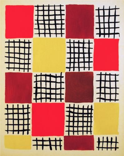Sonia delaunay  fabric pattern  1930