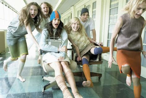  Vogue Italia, Super Mods Enter Rehab photographed by Steven Meisel, 2007 