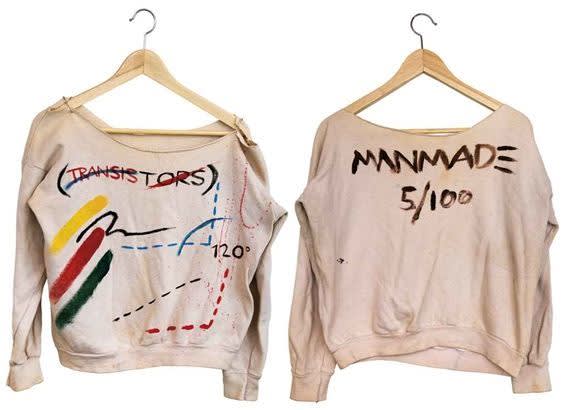  Jean-Michel Basquiat , Pullover Sweatshirt for Man Made  