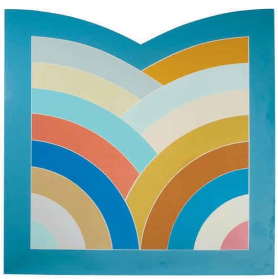   Frank Stella, Metropolitan Museum 'M', 1970 