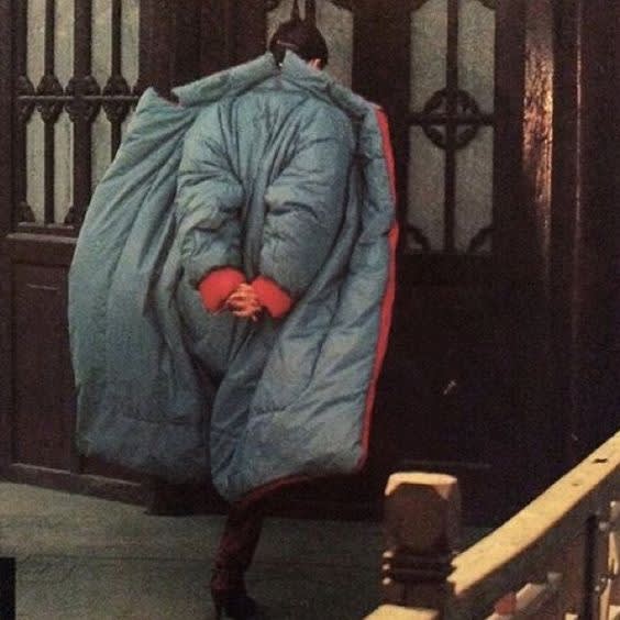jacket louis vuitton sleeping bag