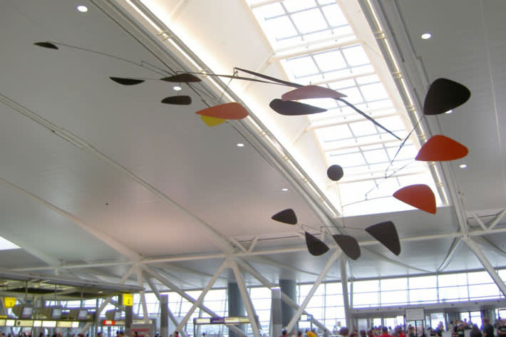  Alexander Calder , Sculpture, JFK  