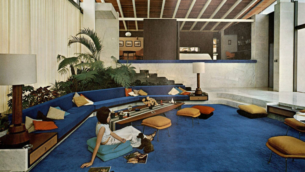 Artigas  luis echeverri  a house  gardens of el pedregal  mexico city  1955  remodeled 1969.