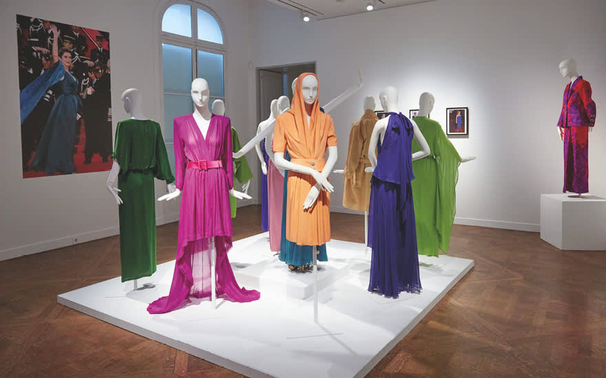  Yves Saint Laurent and Catherine Deneuve, Installation View 