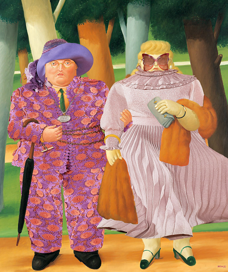  Fernando Botero , A Couple (in Marc Jacobs), 1999 