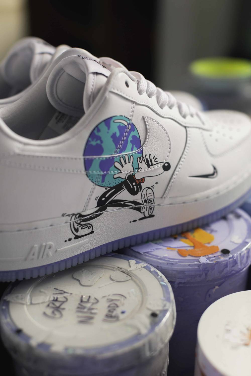  Steven Harrington x Nike - Flyleather Air Force 1, Image Courtesy of Nike 