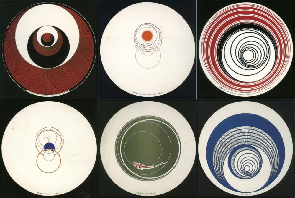  Marcel Duchamp, 6 Rotoreliefs 