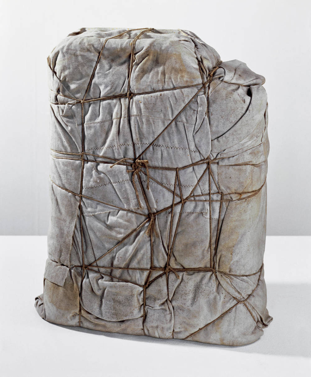Christo  wrapped jerry can  1961