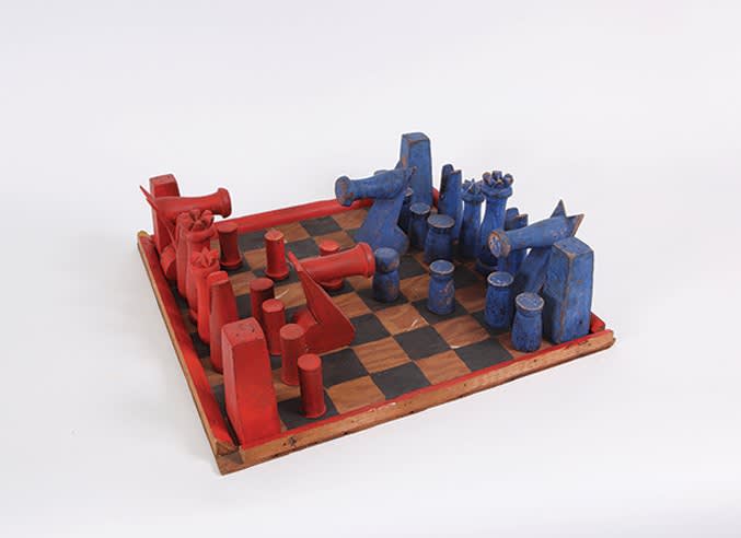  Alexander Calder, Chess Set, 1944 