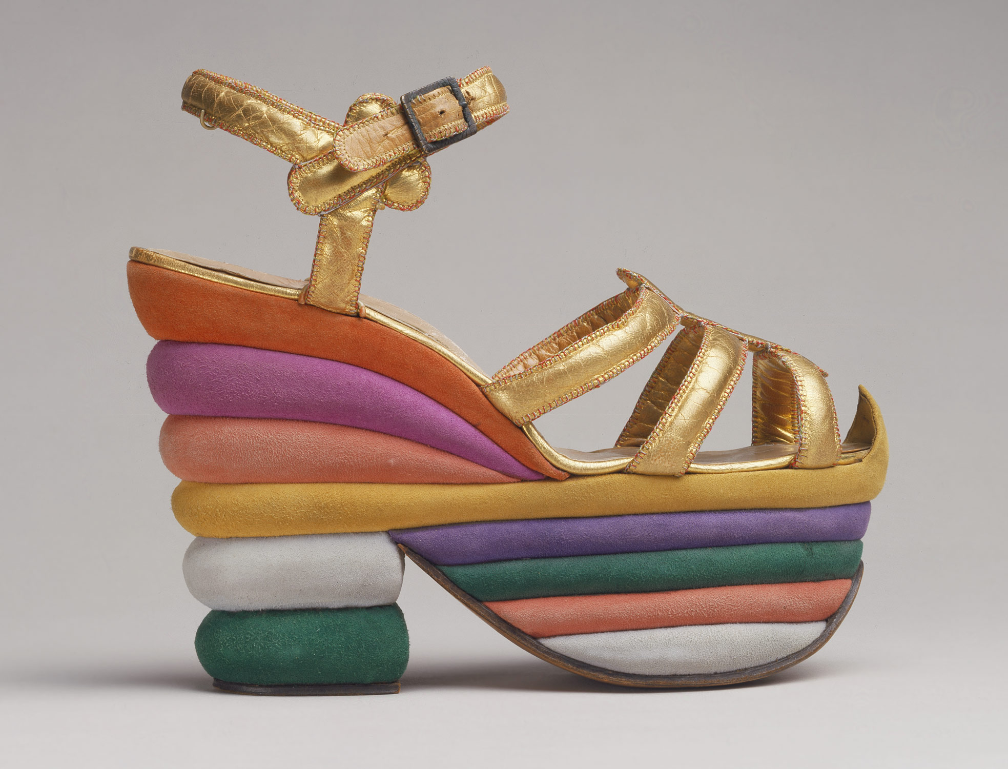 Ferragamo's Rainbow Sandal - Minnie Muse