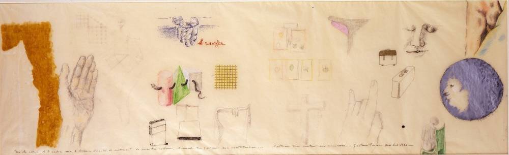  Gaetano Pesce, Pratt Chair, No. 3 Study Drawing. 1984 