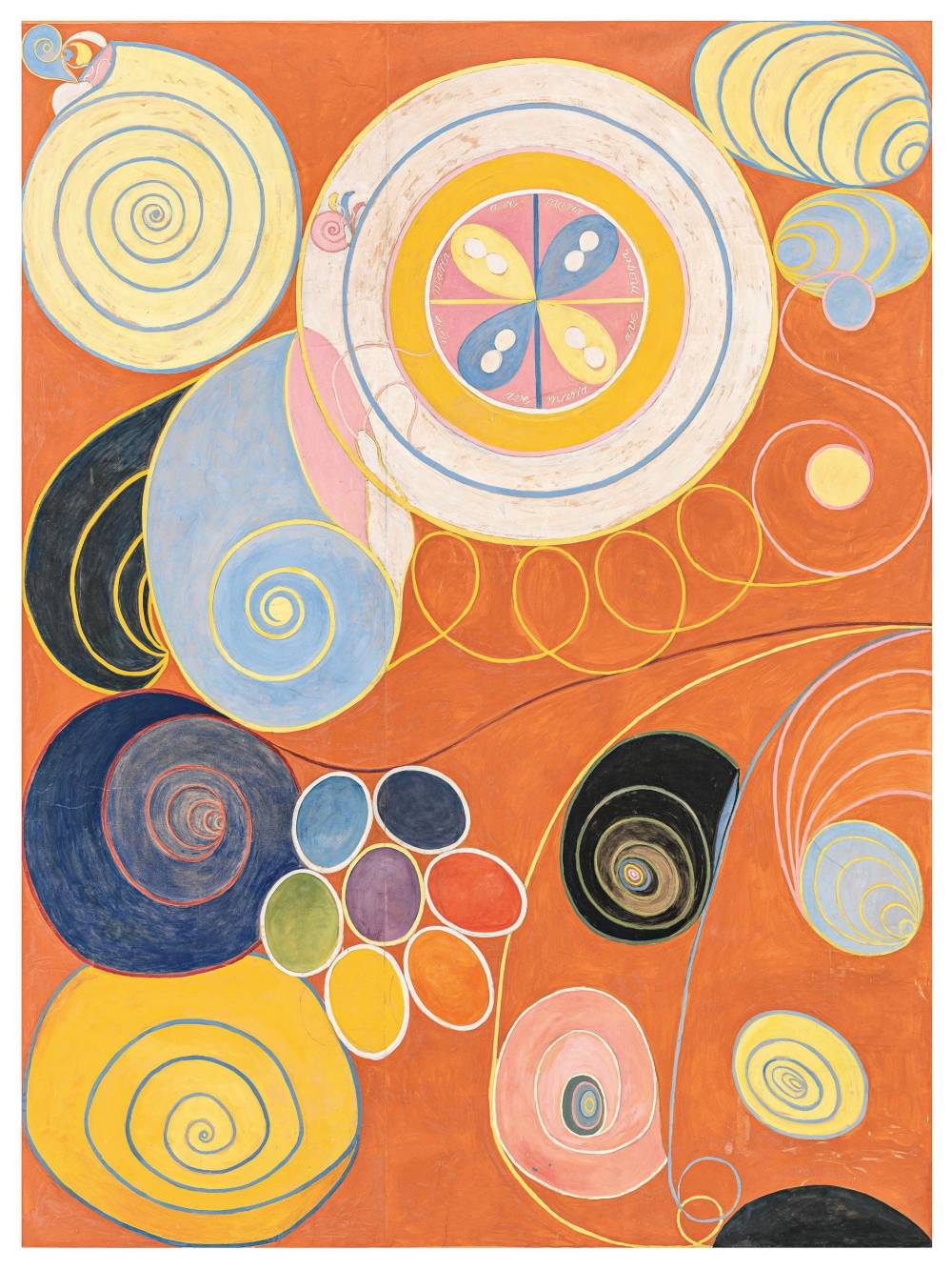 Hilma af klint  the ten largest  no. 3  ungdommen  youth  group iv  1907