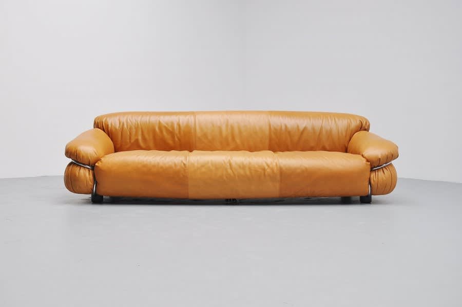 Gianfranco frattini sesann sofa for cassina 1969