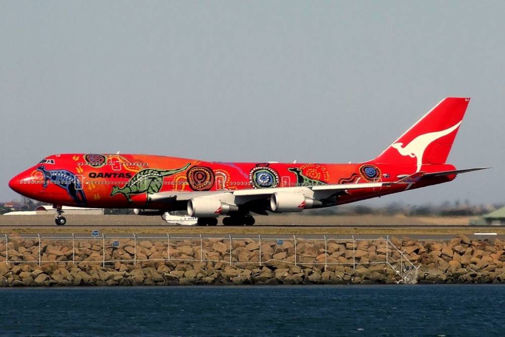  Various Artists, Qantas Boeing 747, Painted  