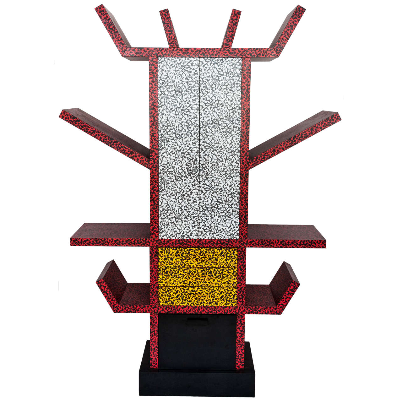 Ettore Sottsass' Slanted Bookshelves - Minnie Muse