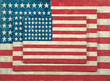 Jasper johns  three flags  1958