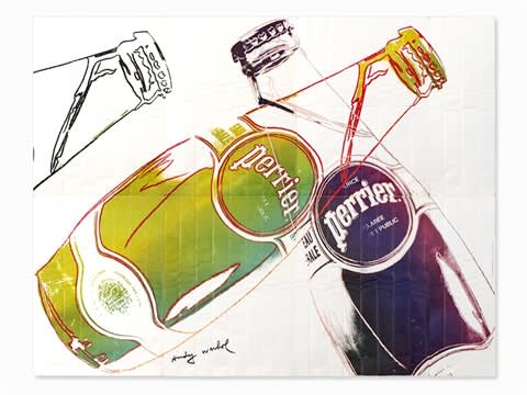   Perrier, ‘Perrier Blanc’, Advertisement , Andy Warhol 