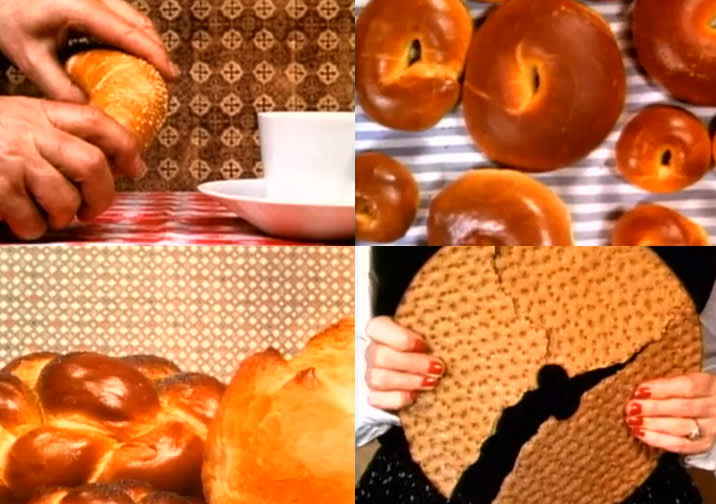  Charles and Ray Eames , Bread, Four Film Stills, 1953 