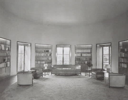 Jean michel frank  library of mimi pecci blunt  1926