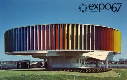 The kaleidoscope  on notre dame island. expo 67  montre  al  que  bec  canada ii