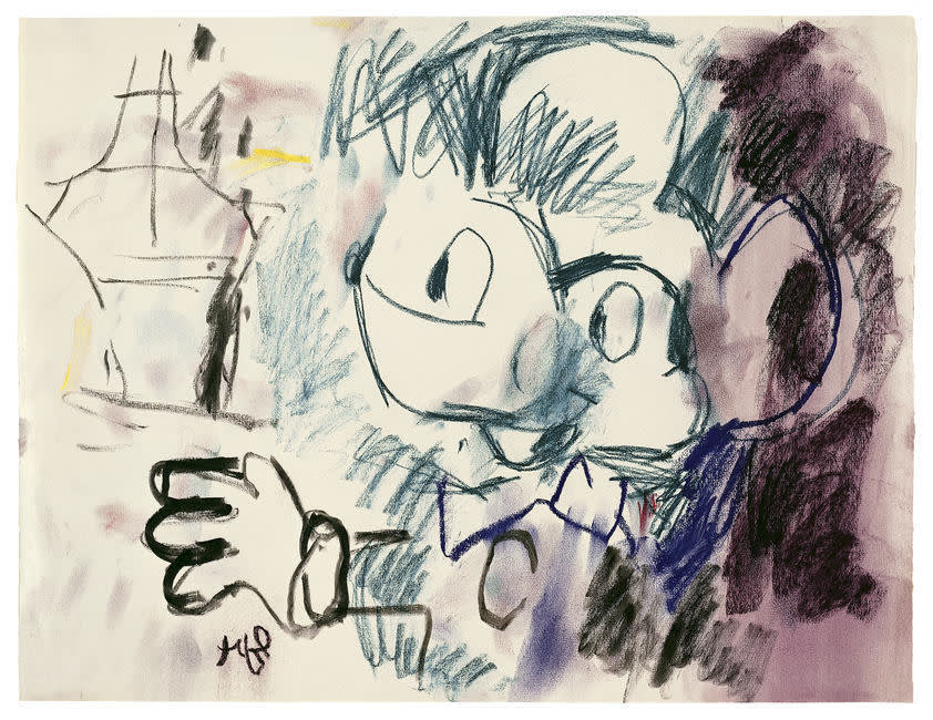  Roy Lichtenstein, Mickey Mouse I, 1958 