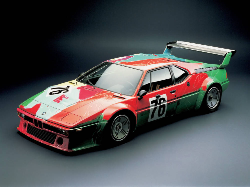  Andy Warhol BMW Art Car, BMW M1 Group 4 Race Version, 1979 