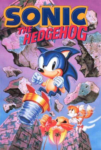  Sonic The Hedgehog , Video Game, 1991 
