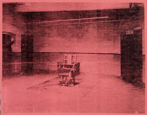 Andy warhol  little electric chair  1964 1965