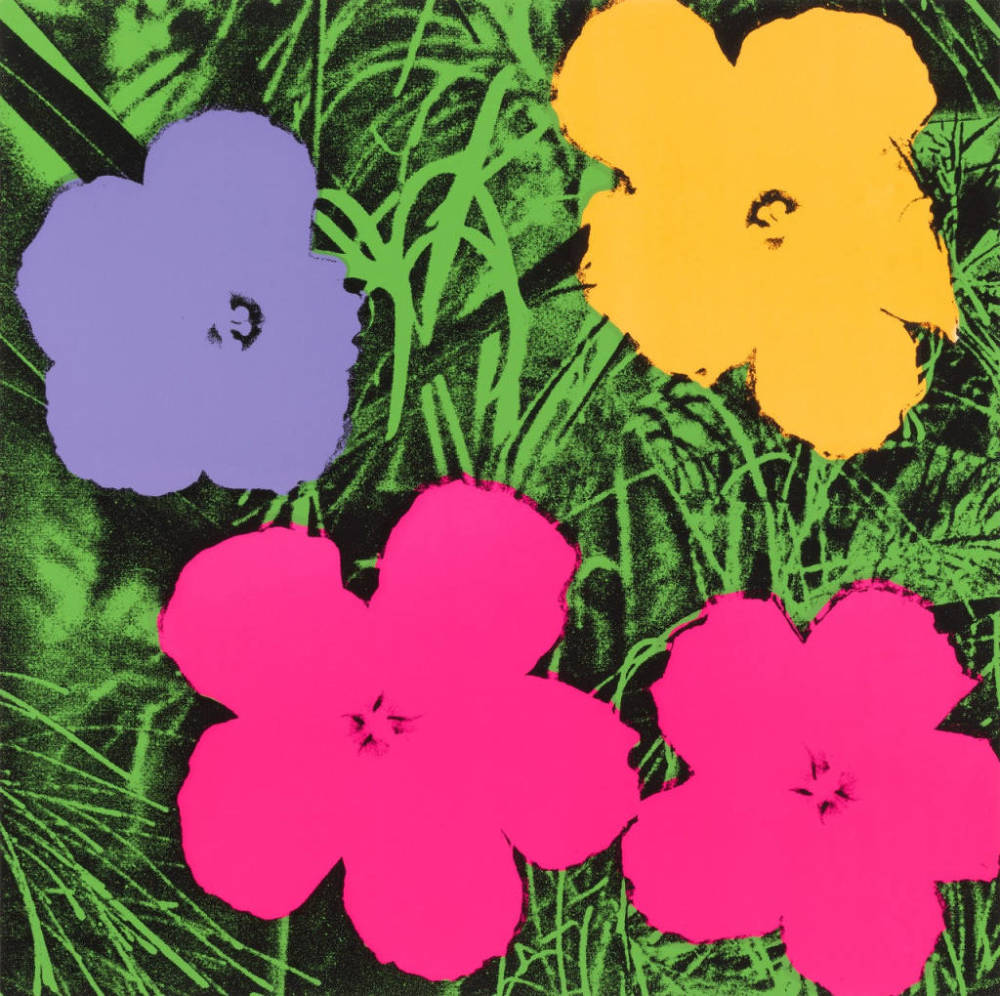 Andy warhol  flowers