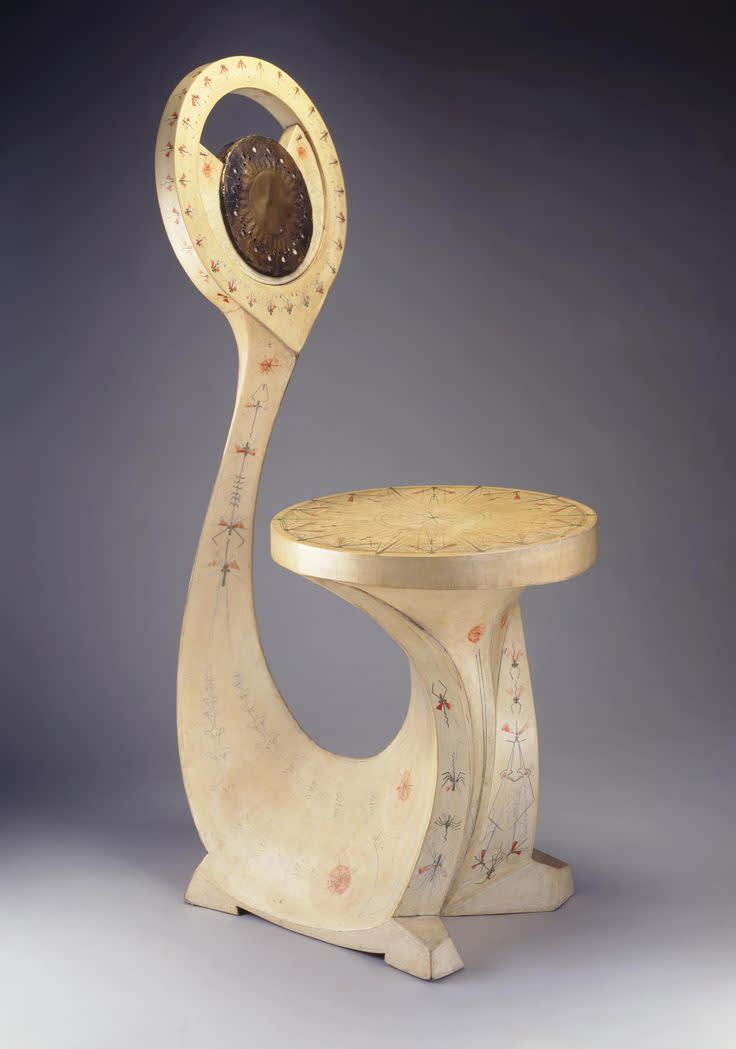 Carlo bugatti  cobra chair  1902