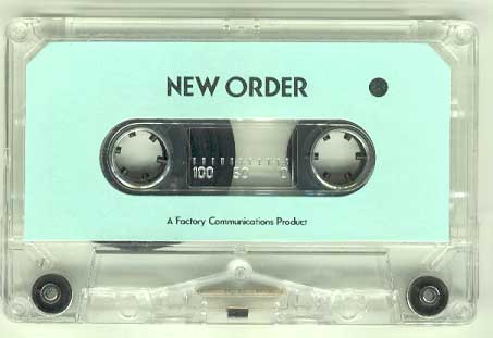New order  casette  1980s
