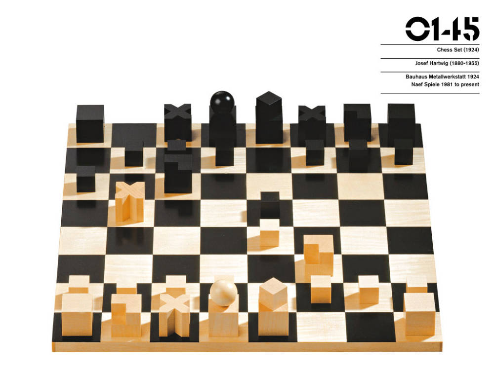  The Bauhaus , Chess Set  