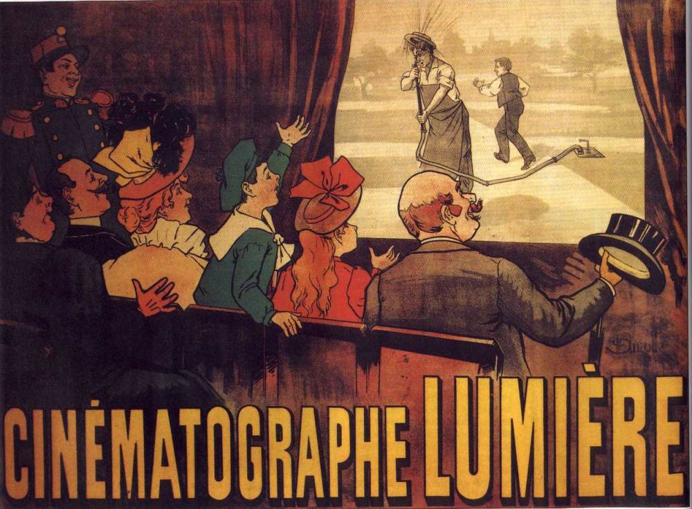  Lumiere Brothers, First paid-for screening, 1895  