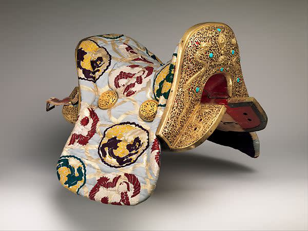  Saddle , Tibetan, 1942-46 