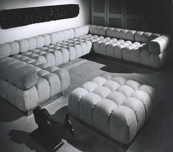  Harvey Probber, Deep Tuft Modular Seating, 1972 