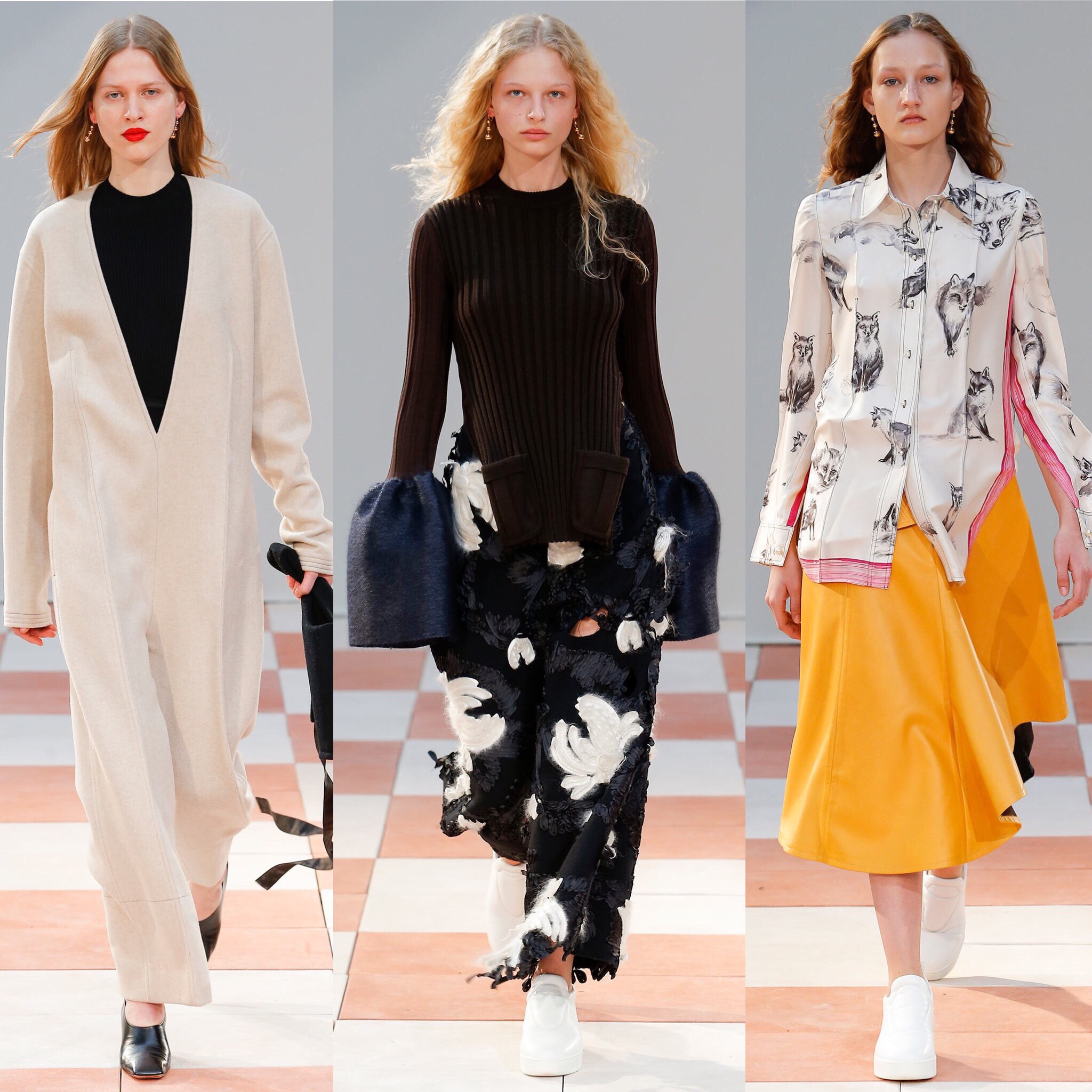 Céline F/W 2015 - Minnie Muse