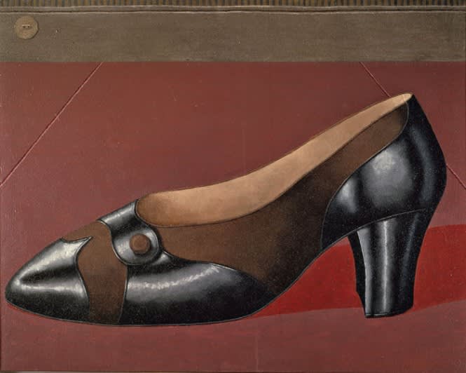 Domenico gnoli   shoe from the side   1966