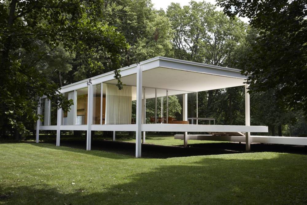  Ludwig Mies van der Rohe, Farnsworth House, 1945-1951 