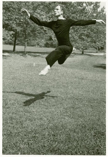  Merce Cunningham , Black Mountain College, 1940s 