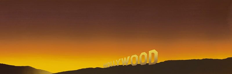 Ed ruscha hollywood 1968