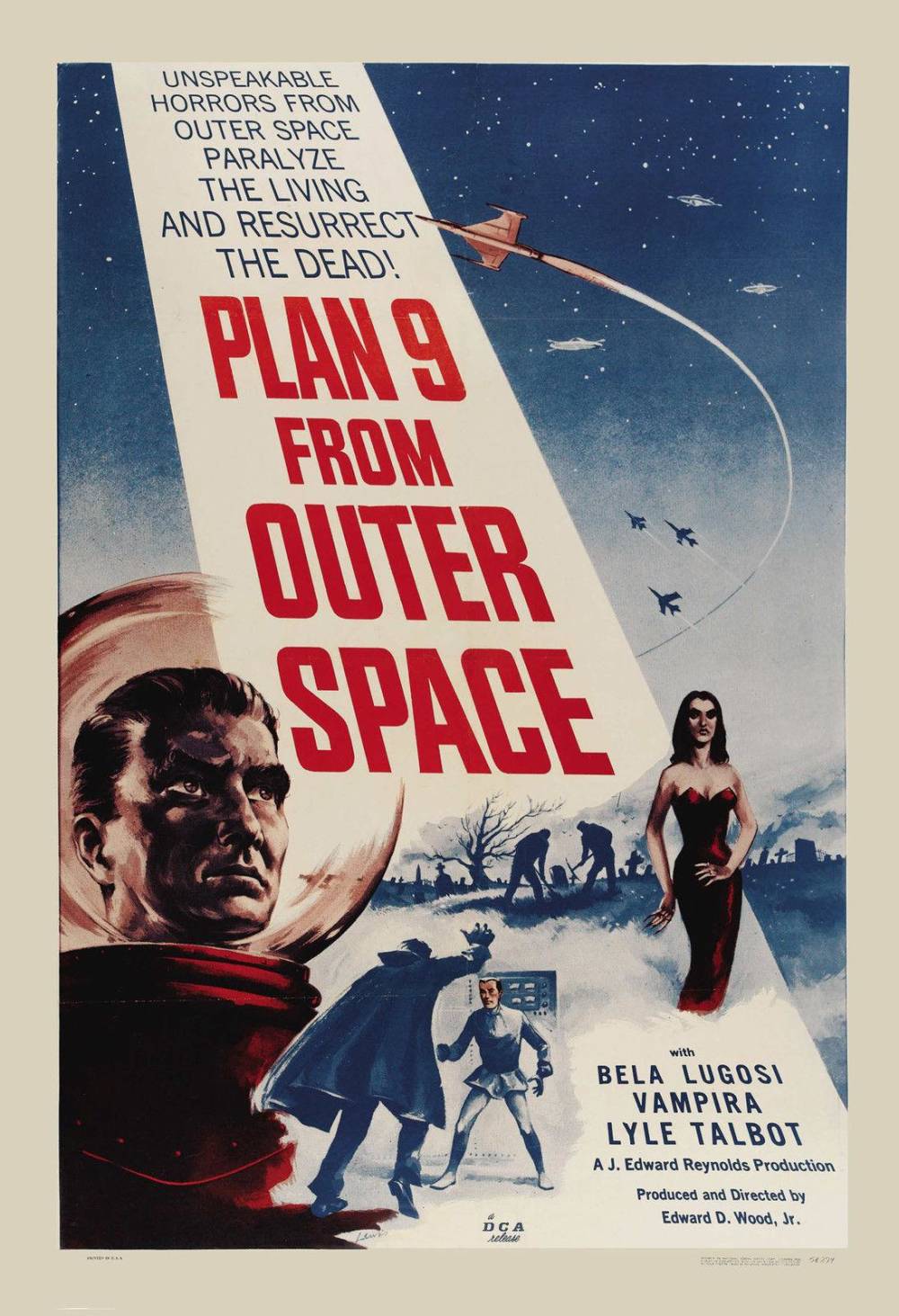  Plan 9 From Outer Space, Poster, 1959  