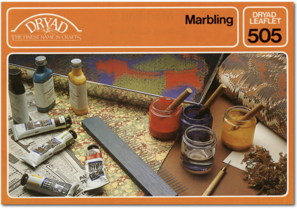 Marbling leaflet