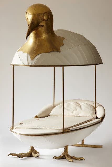 Francois xavier lalanne   claude lalanne  cocodoll bed  1964